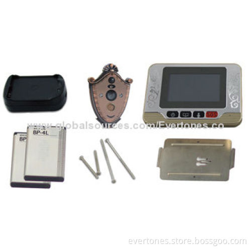 High quality 3.7-inch touchscreen automatic energy-saving peephole door viewer